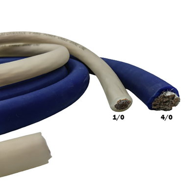 Elastyczna izolacja z PVC o rozmiarze AWG 0 Kabel łączący akumulator do samochodu audio motocykla