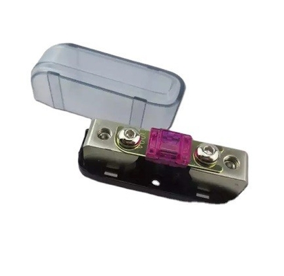 Wysoka przepustowość 50A prądu nominalnego Mini AFS Inline Fuse Holder dla samochodu Audio