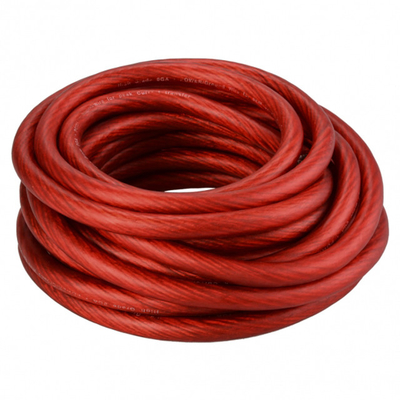 SAEJ 1128 Stinger True Gauge 1/0 AWG Skręcony przewód zasilający audio samochodowe OFC dla wydajności