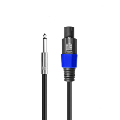 Twist Lock 2 Conductor Speaker Cable Professional 50FT Długość do zastosowań audio