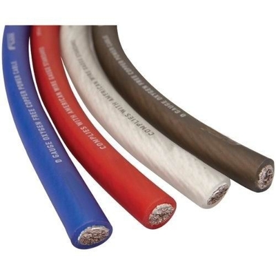 0 gauge OFC Auto Audio Power Wire dowolny kolor Miedź pokryta Aluminiowy materiał przewodnik