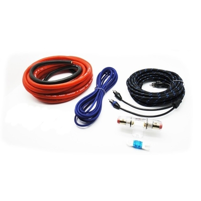 OFC COPPER OR CCA 2500W 2000W 1500W Zestaw okablowania wzmacniacza samochodowego do kabla audio samochodowego