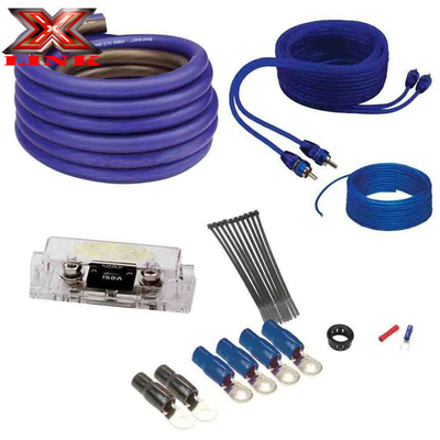 OFC COPPER OR CCA 2500W 2000W 1500W Zestaw okablowania wzmacniacza samochodowego do kabla audio samochodowego
