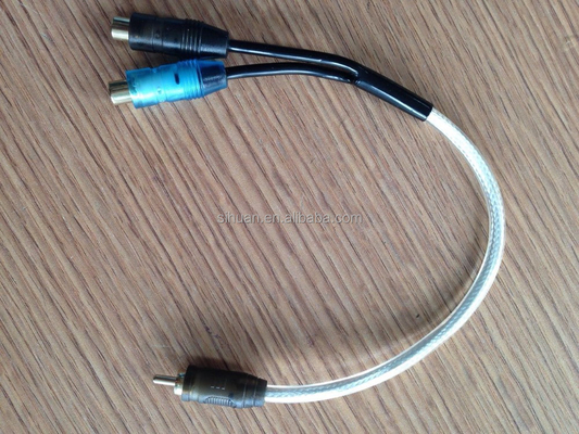 PVC Jacket Kabel RCA AV dla samochodu i domowego wzmacniacza dźwięku