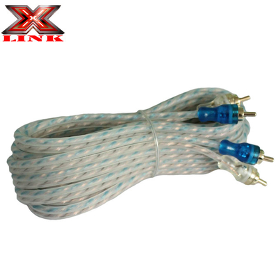 PVC Jacket Kabel RCA AV dla samochodu i domowego wzmacniacza dźwięku
