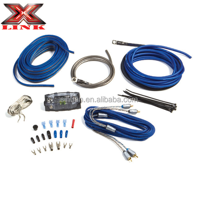 0 2 4 8 Gauge Sub Car Audio Amplifier Wiring Kit 1500 2500 3000 Watt z materiałami