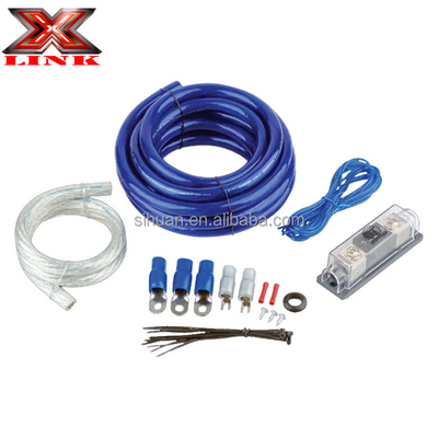 0 2 4 8 Gauge Sub Car Audio Amplifier Wiring Kit 1500 2500 3000 Watt z materiałami