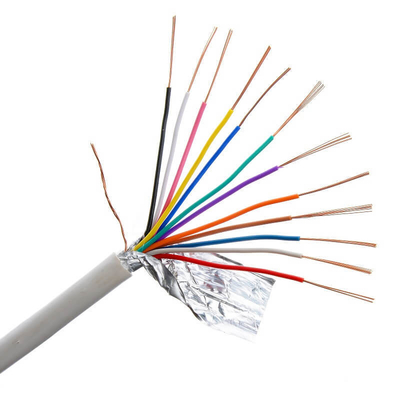 22 AWG 4 Kabel plenalny z przewodnikiem z napędem i osłoną do zabezpieczeń/alarmów/kontroli dostępu