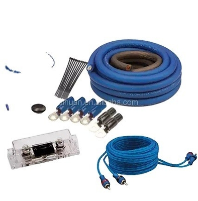 Próbka 0 4 8 10 AWG Gauge GA Car Audio Amplifier Wiring Kit Power Cable Speaker wire Kit Big 3