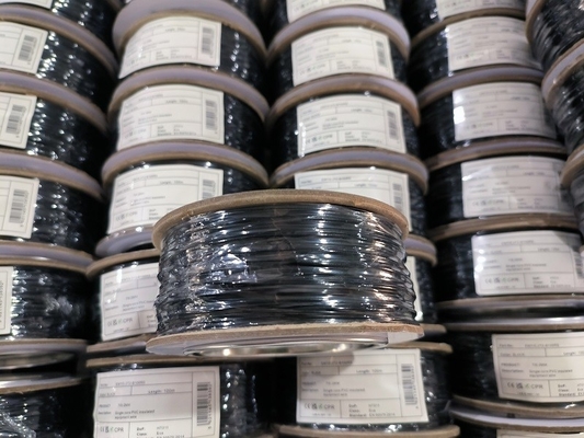 22AWG 1015 Włókno łączące z miedzią 600V Włókno strunkowe EN5075-2014 UL 1007/1015 Standard