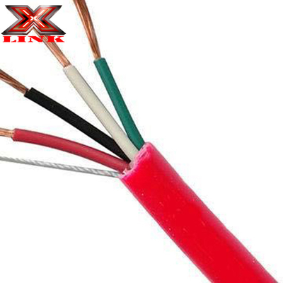 24AWG Stranded CCA Copper Shielded Security Cable dla alarmu pożarowego w budownictwie