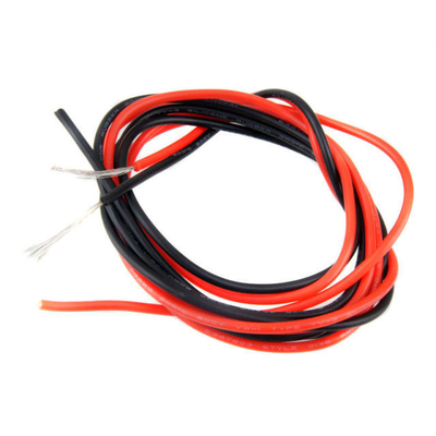 Włókno izolacyjne gumowe z przewodnikiem przenośnym UL AWM 3135 300C Kabel grzewczy krzemowy 8 10 12 16 14GA