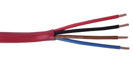 Kabel alarmowy przeciwpożarowy z certyfikatem CE 2c 4c 6c 1,5 mm2 2,5 mm2 0,80 mm goły drut miedziany