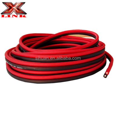 Miękki płaszcz PVC Super Flex Niebieski / Czarny kabel głośnikowy dla lepszej wydajności audio