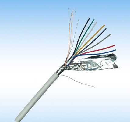 Bezprzewodowy przewodnik miedziany 2c 4c 8c 12c 20c Kabel alarmowy z izolacją PVC