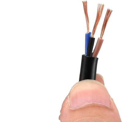 Oświetlenie przemysłowe LED 3 rdzenia Kabel zasilania z izolacją PVC i miedzianym bębnem 2,5 mm Drut elektryczny