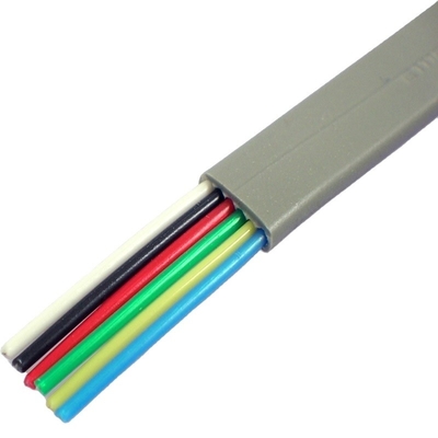 10 8 6 4 Linię płaską modularną, przewód wewnętrzny, kabel telefoniczny, drut miedziany