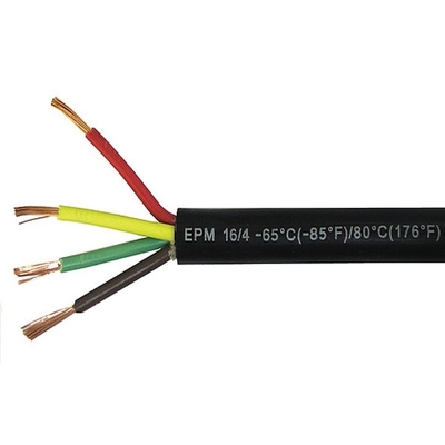 Przewodnik miedziany 12V 36V Max 14 Gauge 7 Way Extension RV Trailer Wire Cable