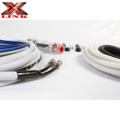 Aluminiowy przewodnik stalowy 4 gauge OFC High Current Amp/subwoofer Wiring Kit