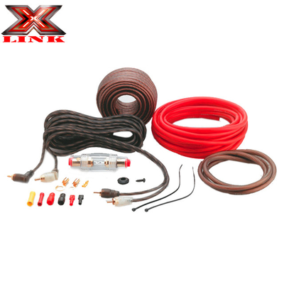 Aluminiowy przewodnik stalowy 4 gauge OFC High Current Amp/subwoofer Wiring Kit