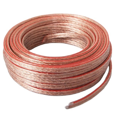 Kabel głośnikowy przezroczysty bez osłony o średnicy zewnętrznej 3,0x6,0 mm dla wyjątkowego dźwięku