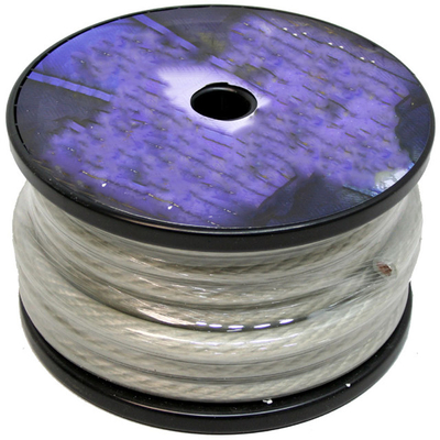SAE J1128 Standard 8AWG Przejrzysty Czerwony Kabel Zasilania Audio samochodowego z certyfikatem ISO9001