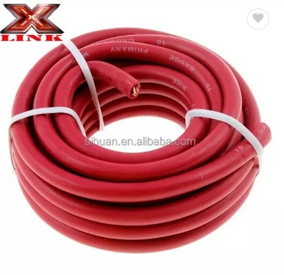 Niskiego napięcia 10awg 12awg 14awg 16awg PVC kablów elektrycznych z okładką z normą BS6500