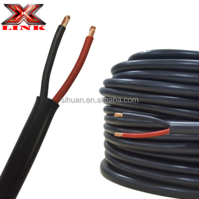 Izolowany 03206 Wyrzutnicze Przędów Kablowy przyczepy RV Kabel 12 14 Ga 2 Kabel Flat Brake