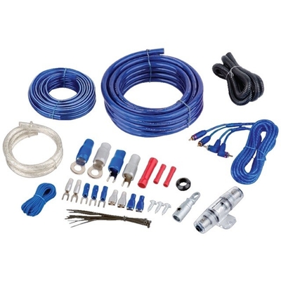Zestaw kabli do instalacji wzmacniacza 4awg 2500W Zestaw kabli audio samochodowych z gołym przewodnikiem miedzianym