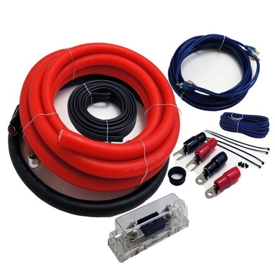 Kable RCA z miedzi OFC w 100% prawdziwej kalibracji do dźwięku samochodowego niskiego napięcia