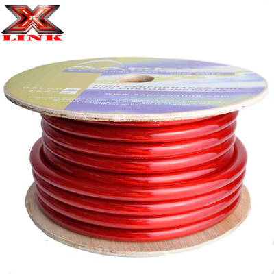 Izolowany kabel zasilania z PVC gauge 0 do instalacji audio samochodowych na niskim napięciu