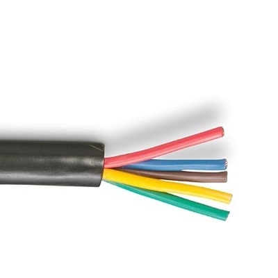 Przemysłowy 7 Przewodnik Kabel przyczepy 10-12-14 AWG GPT Miękki płaszcz PVC
