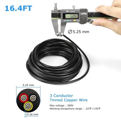 18AWG 2 Przewodnik 20AWG 3 Przewodnik Drut elektryczny Węzeł PVC Węzeł miedziany