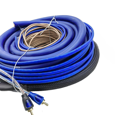 Słownik CCA/OFC Drut miedziany 4/8 gauge Car Amp Wiring Kit dla ulepszonej transmisji sygnału