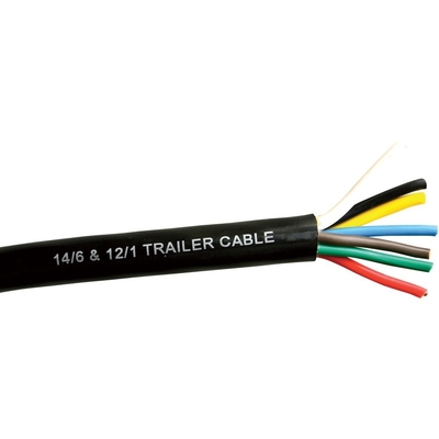 Kabel samochodowy z izolowanym przewodnikiem 14 ga do transmisji sygnału przyczepy
