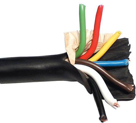 Kabel samochodowy z izolowanym przewodnikiem 14 ga do transmisji sygnału przyczepy