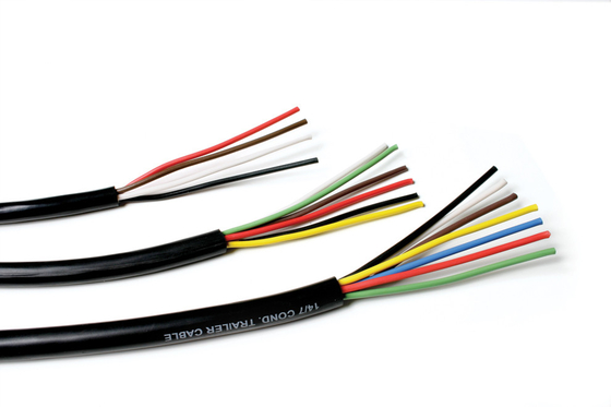 Kabel łącza światła przyczepy z płaszczem z PVC i miedzianym przewodnikiem