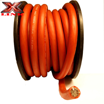 PVC Jacket 4 AWG OFC Drut zasilający dźwięk samochodowy w dowolnym kolorze pełna specyfikacja USA CEA-2015 zgodna