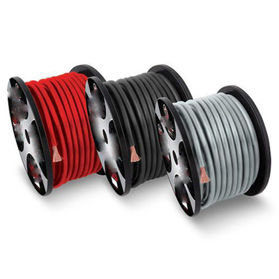 PVC Jacket 4 AWG OFC Drut zasilający dźwięk samochodowy w dowolnym kolorze pełna specyfikacja USA CEA-2015 zgodna