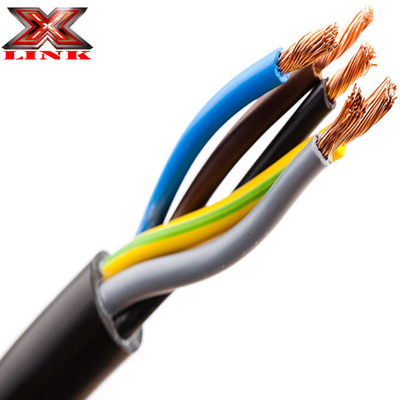 1.5mm2 Włókno PVC elektryczne z standardowym przewodnikiem miedzianą grzaną BS6500