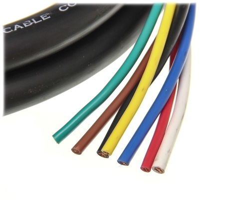 Pvc 7x14 gauge Awg 100 miedzianego kablu przyczepowego