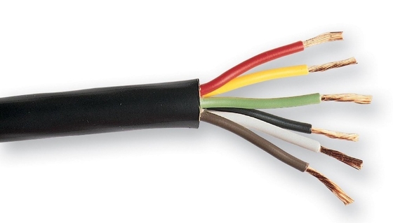 Pvc 7x14 gauge Awg 100 miedzianego kablu przyczepowego