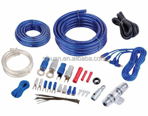 Zestaw podłączeń do głośników z PVC Audio Copper Conductor 8 gauge