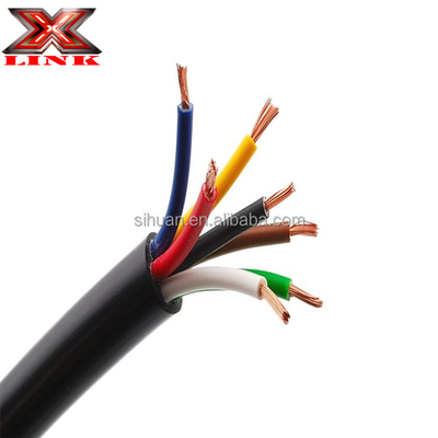 BS6500 Standardowy 7 Rdzenia PVC Wątek miedziany Wątek elektryczny dla przyczep kolejowych dla przemysłu