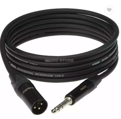 1/4 cali Audio XLR Instrument Cable prosto do prawego kąta dla gitary elektrycznej