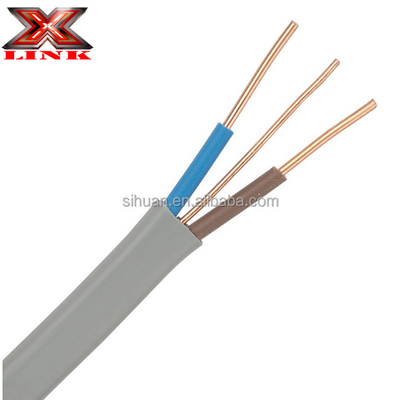 VDE 0281 Węzeł miedziany z włókienami PVC Materiał izolacyjny Twin Earth TPS Wire