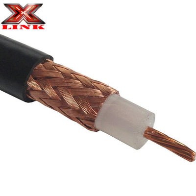 Niski osłabiacz RG213 Kabel koaksjalny 50 Ohm z płaszczem PVC i nagą osłoną miedzianą