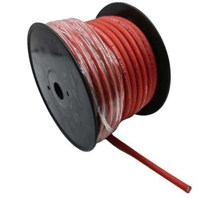 Kabel zasilania samochodowego 1/0 AWG GA Gauge elastyczny przezroczysty płaszcz PVC na podłoże samochodowe