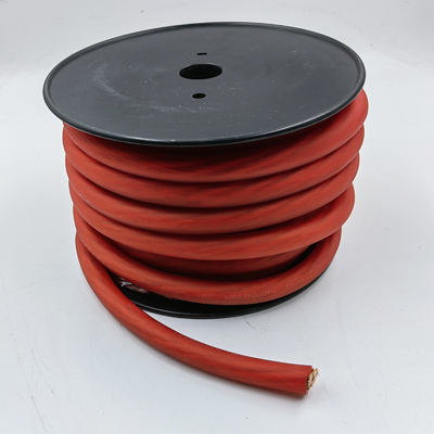 Kabel zasilania samochodowego 1/0 AWG GA Gauge elastyczny przezroczysty płaszcz PVC na podłoże samochodowe
