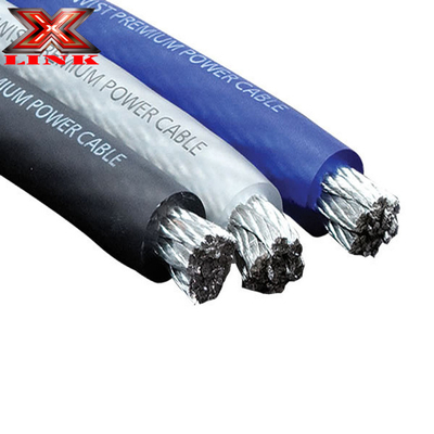 Zastosowana liczba przewodników Miękka kurtka PVC Wstawienie wzmacniacza samochodowego 4/8 gauge